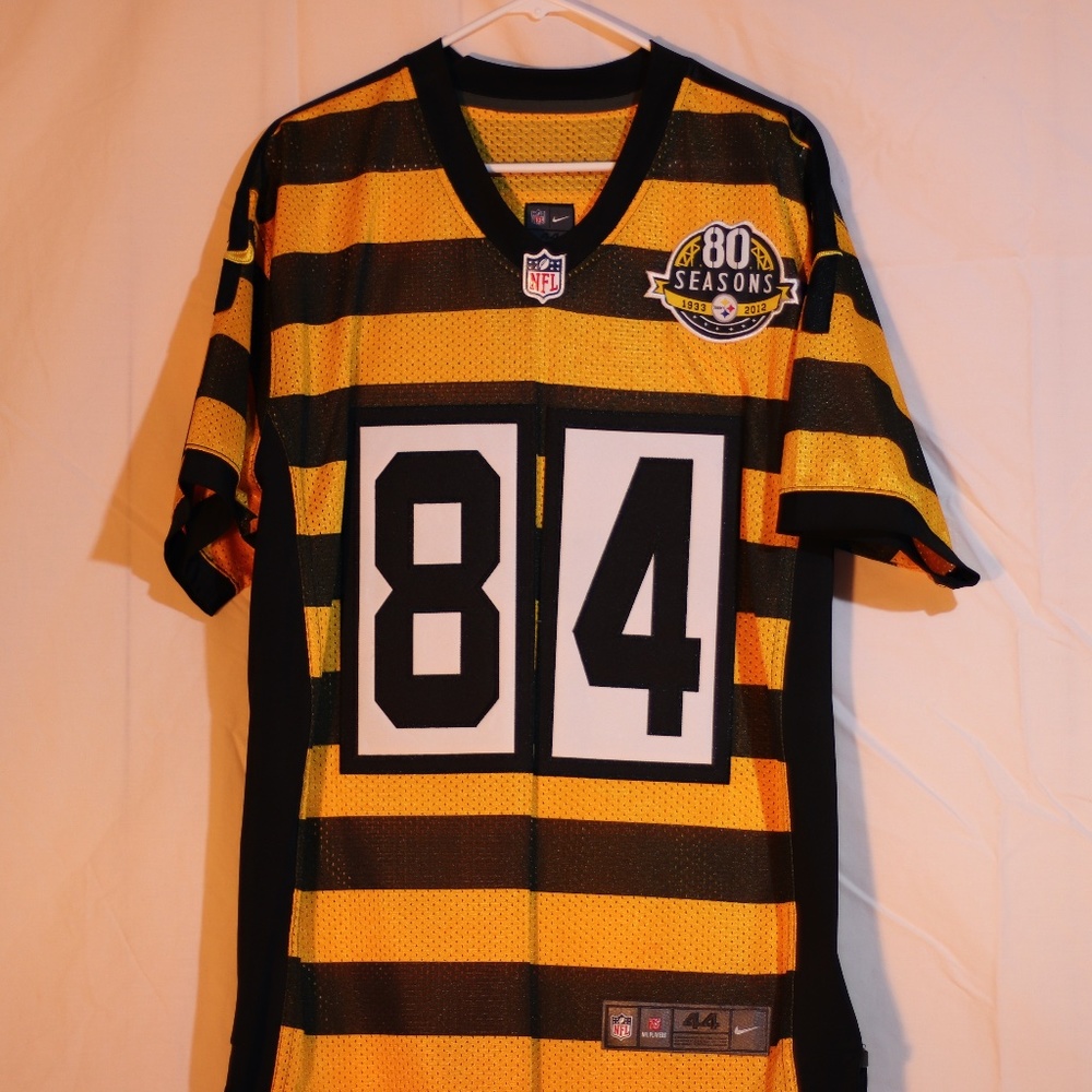 Antonio Brown 84 Pittsburgh Steelers Stripe Jersey